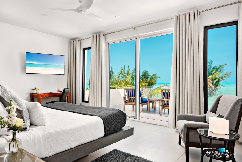 Tip of the Tail Villa - Providenciales, Turks and Caicos Islands - Caribbean House Bedroom - Luxury Real Estate - South Shore Peninsula Home