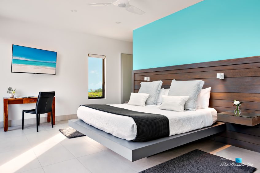 Tip of the Tail Villa - Providenciales, Turks and Caicos Islands - Caribbean House Bedroom - Luxury Real Estate - South Shore Peninsula Home