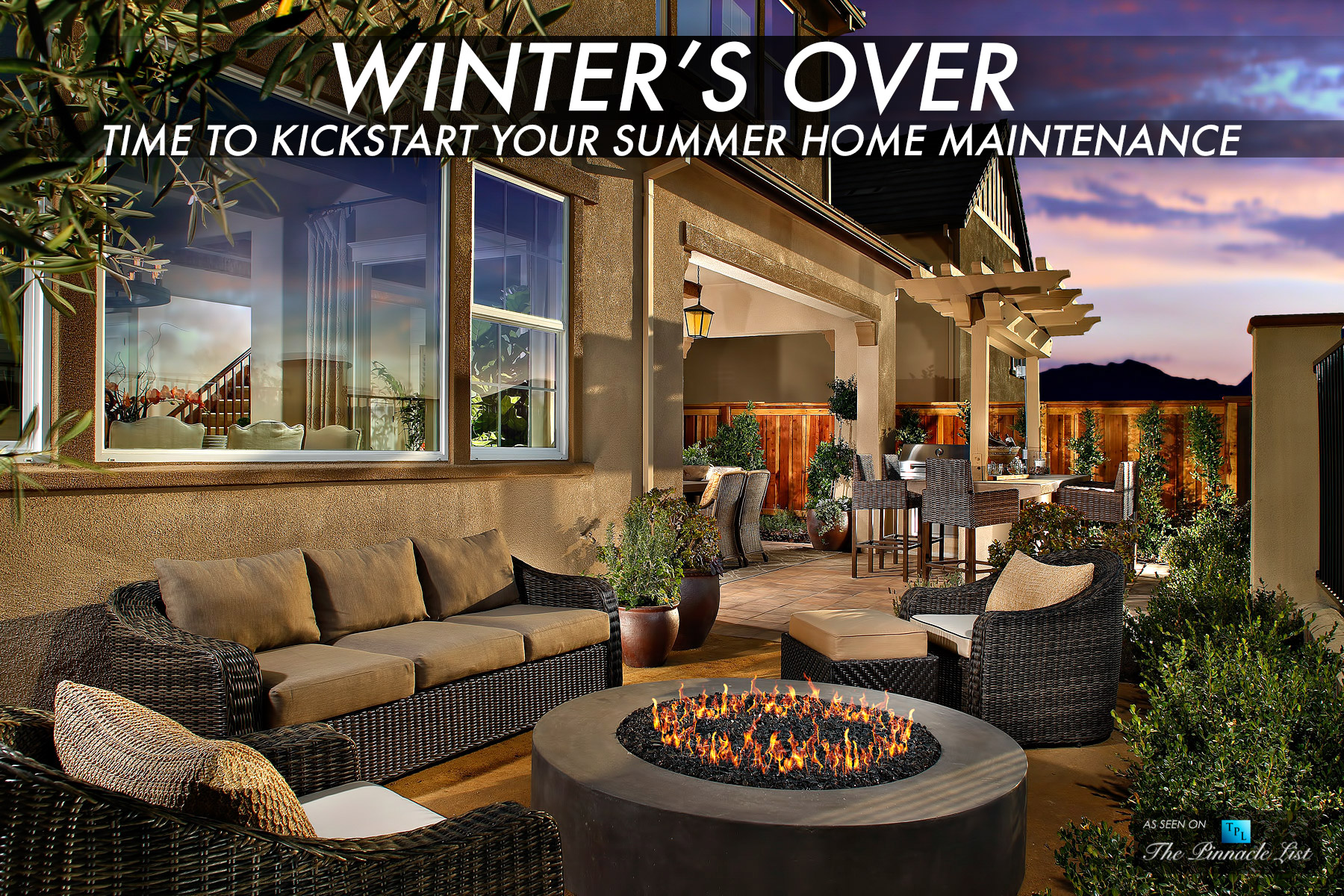 Winter’s Over - Time to Kickstart Your Summer Home Maintenance