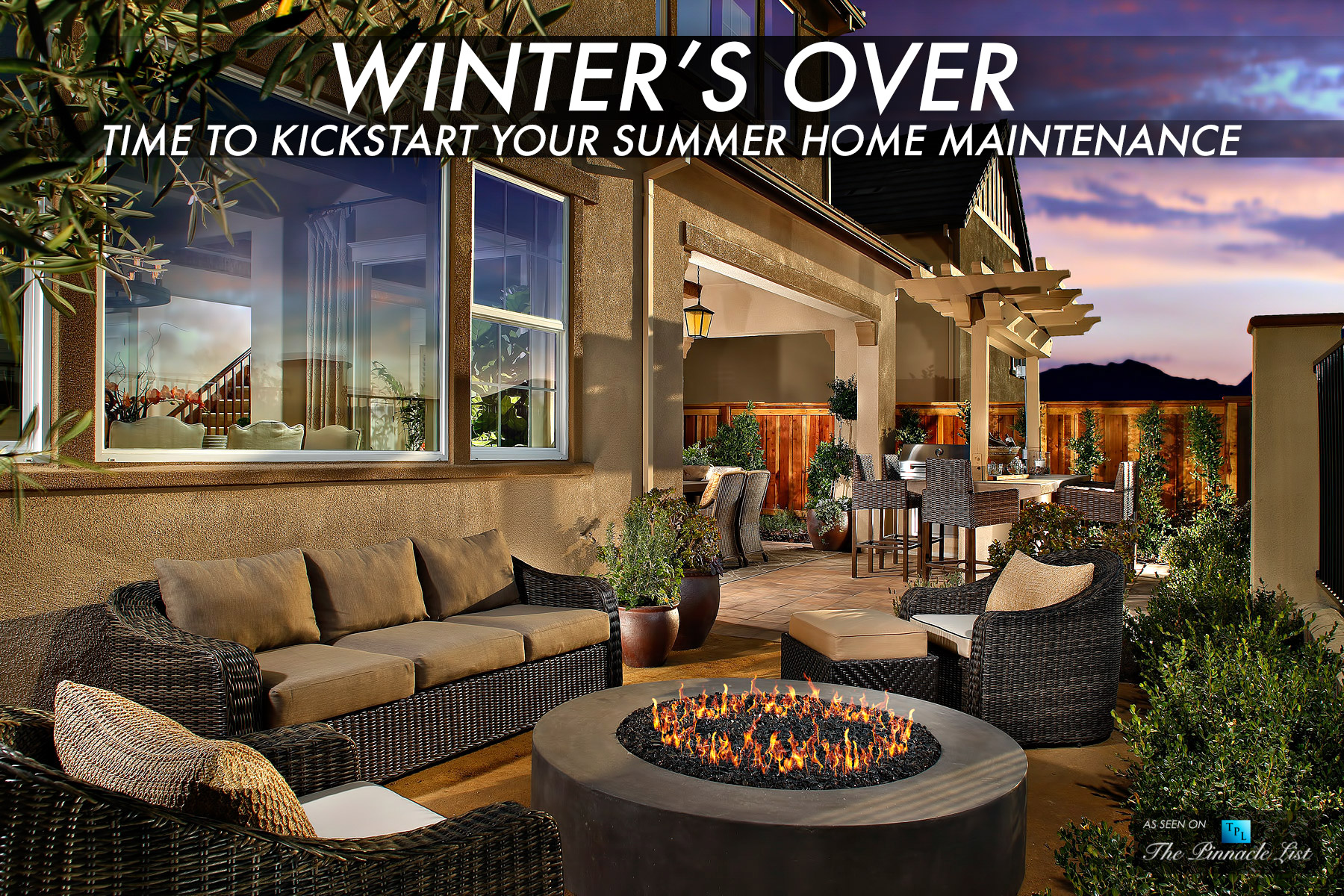 Winter’s Over – Time to Kickstart Your Summer Home Maintenance