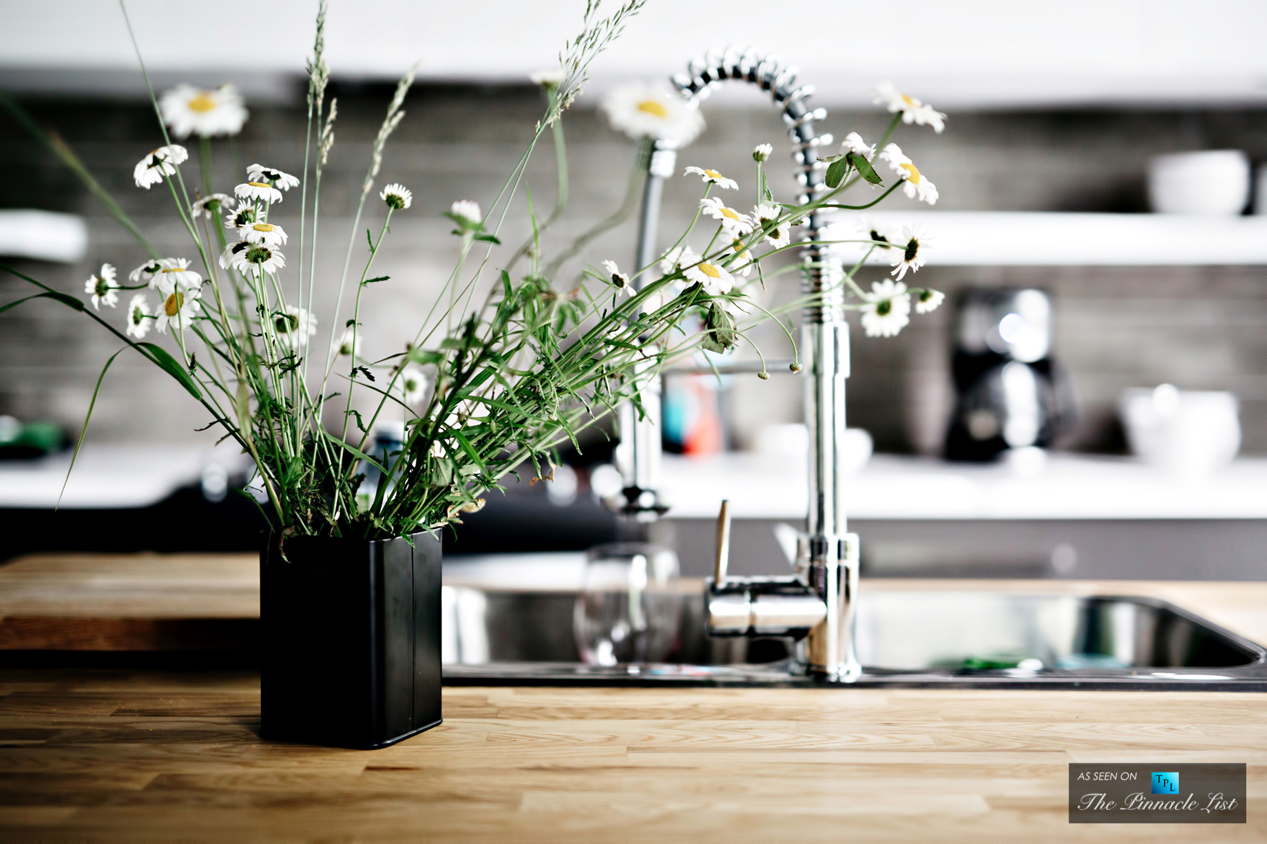 Make Use of Flowers - Home Design and Decor - 5 Tips for Creating a Beautiful Kitchen Space