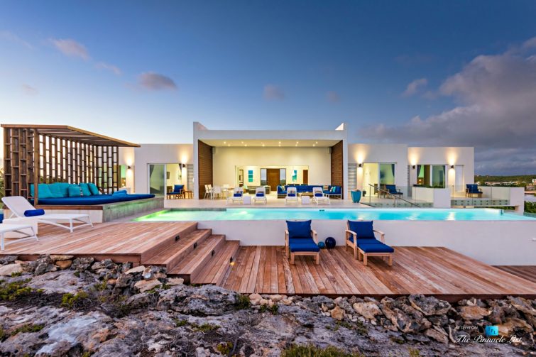 Tip of the Tail Villa - Providenciales, Turks and Caicos Islands - Sunset View - Luxury Real Estate - South Shore Peninsula Home