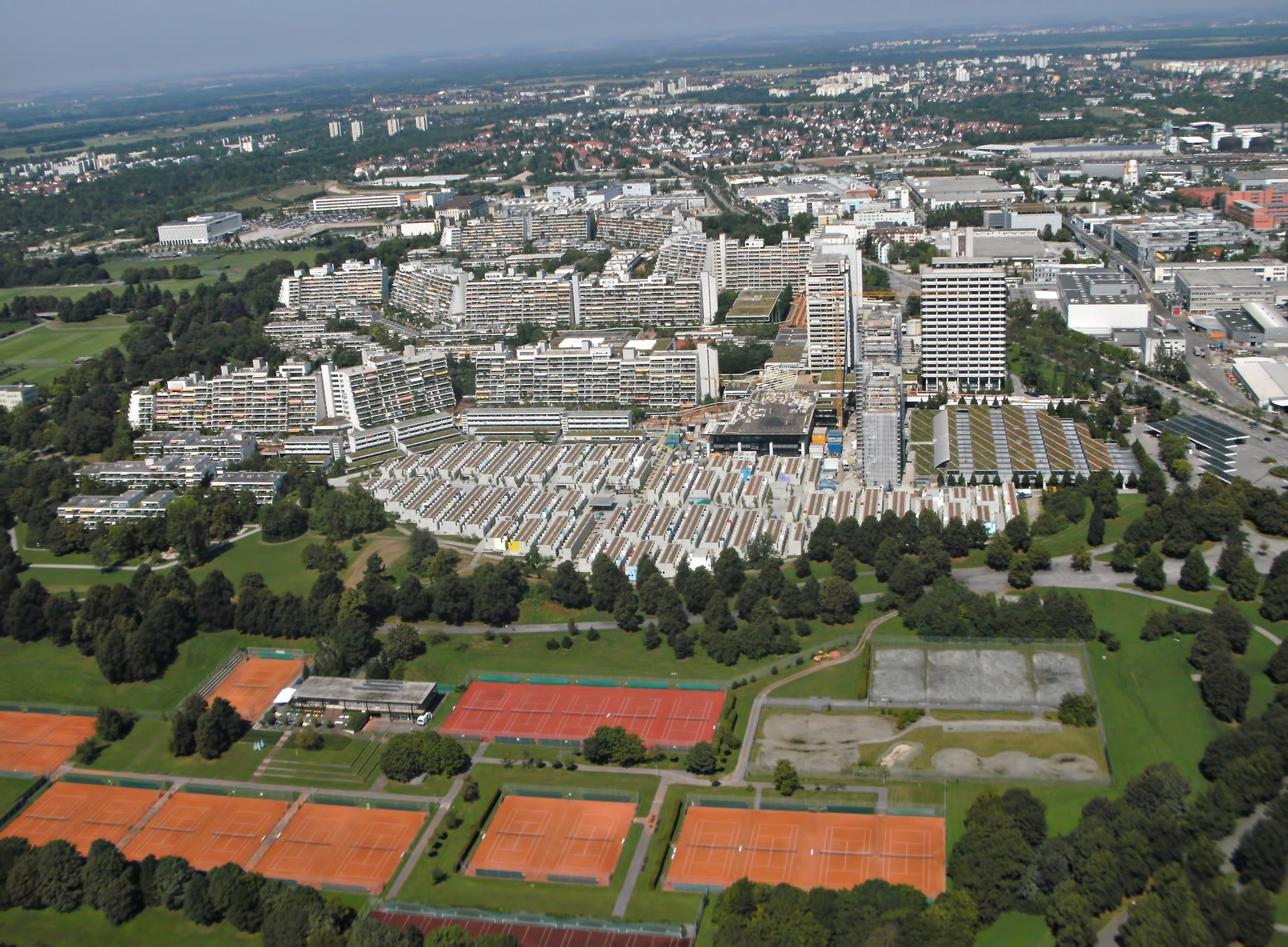 Olympic Village in Munich, Germany