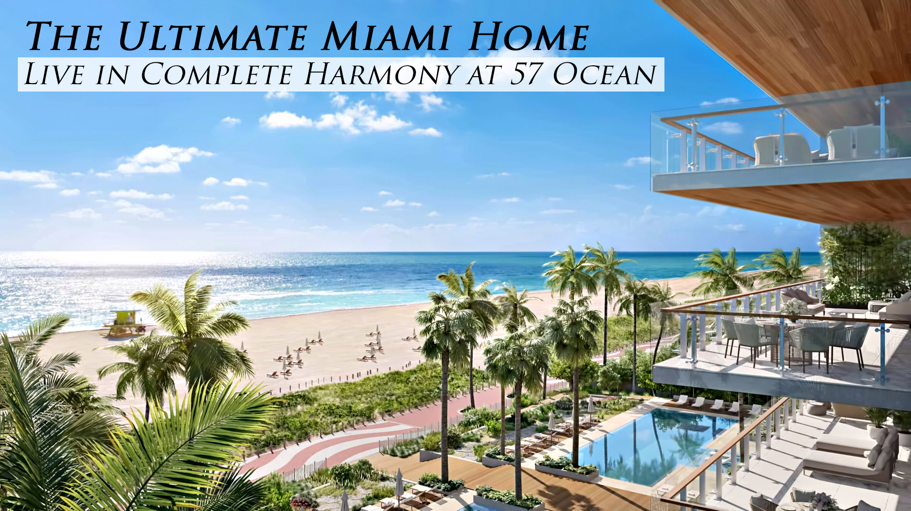The Ultimate Miami Home - Live in Complete Harmony at 57 Ocean