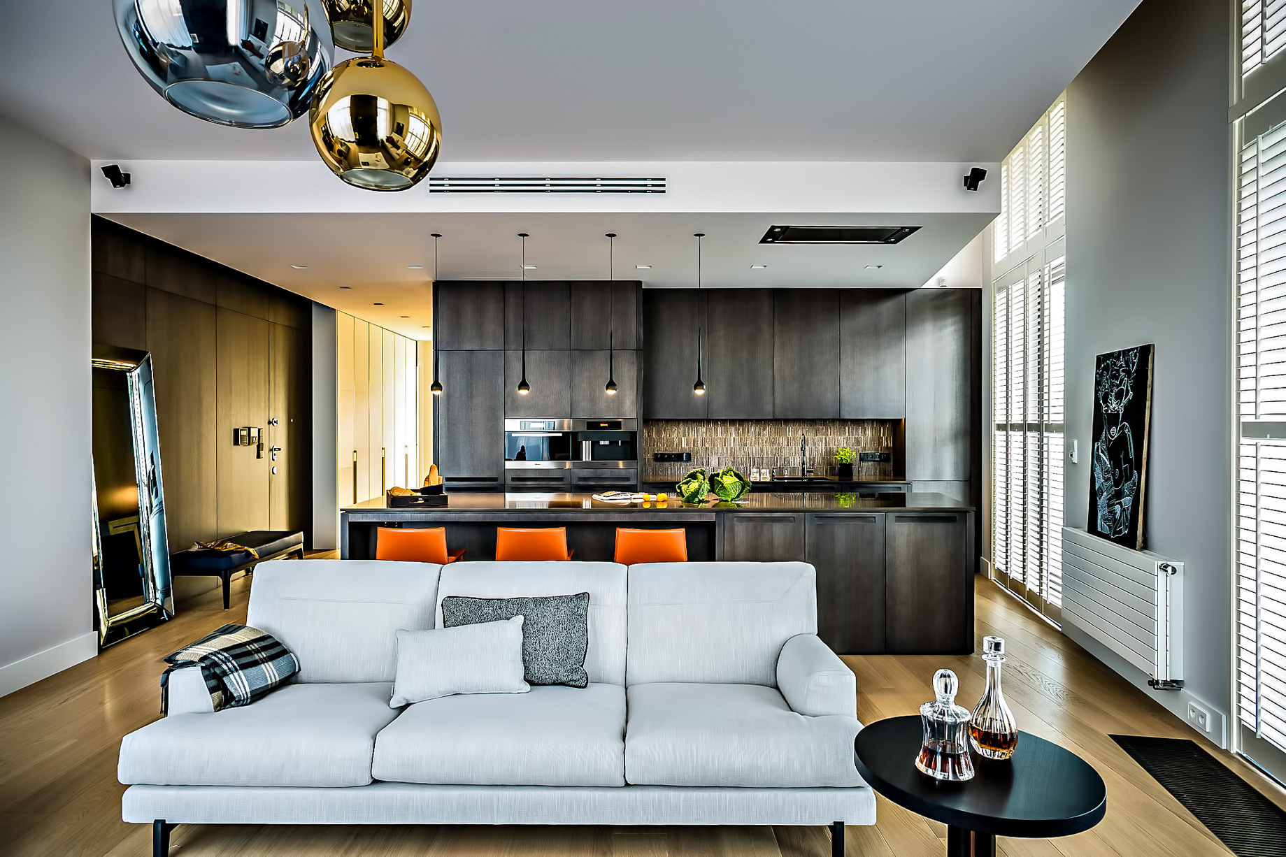 Nowe Powisle Luxury Penthouse – Warsaw, Poland