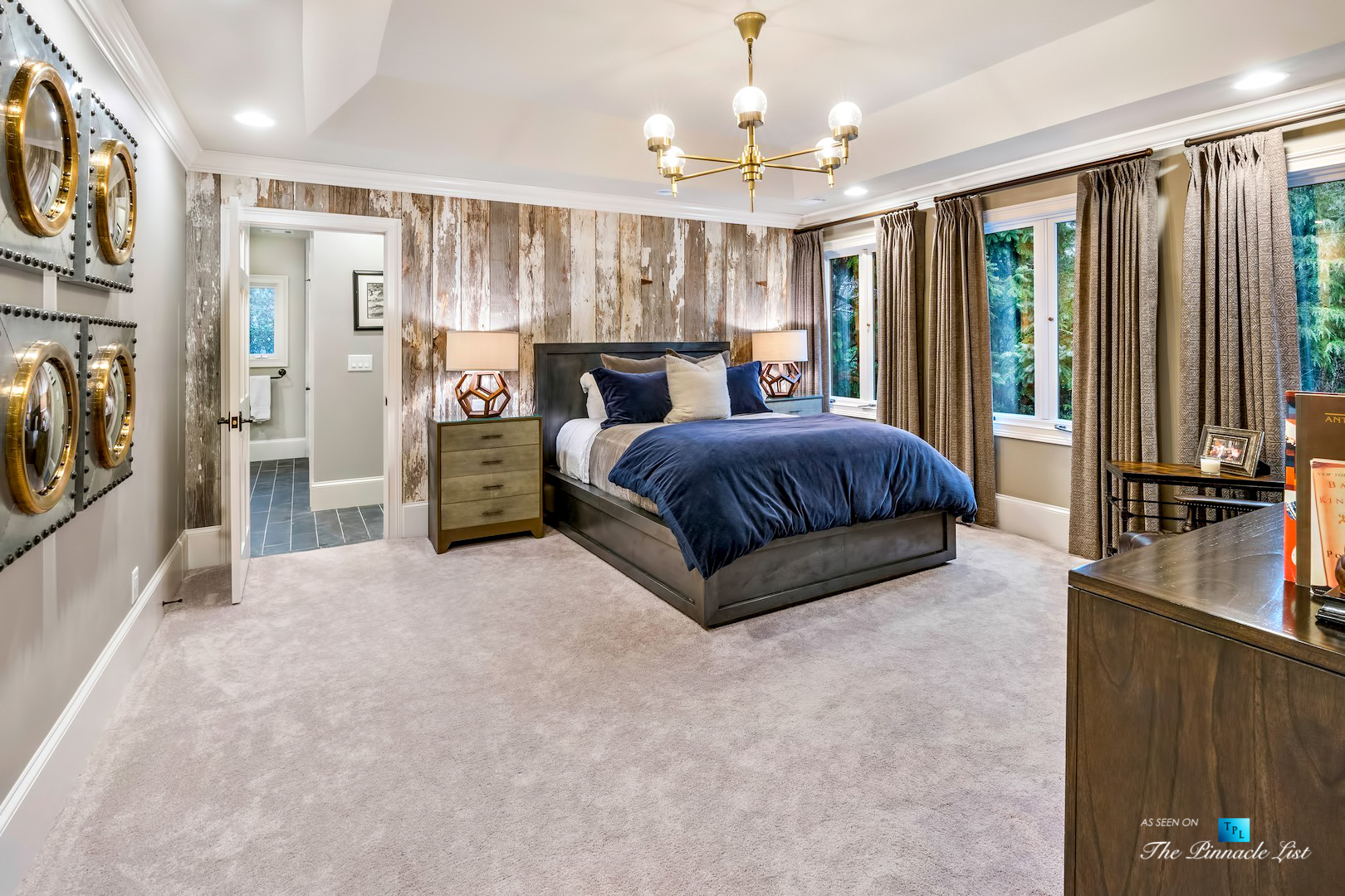 75 Finch Forest Trail, Atlanta, GA, USA - Master Bedroom - Luxury Real Estate - Sandy Springs Home