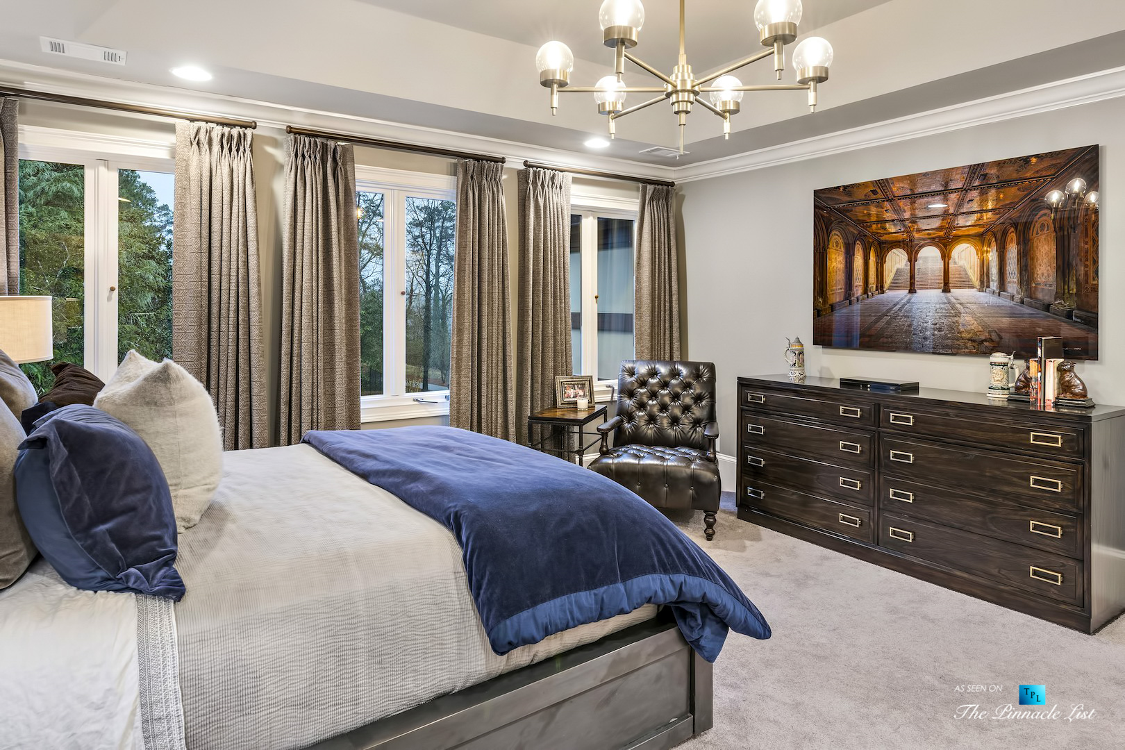 75 Finch Forest Trail, Atlanta, GA, USA – Master Bedroom – Luxury Real Estate – Sandy Springs Home