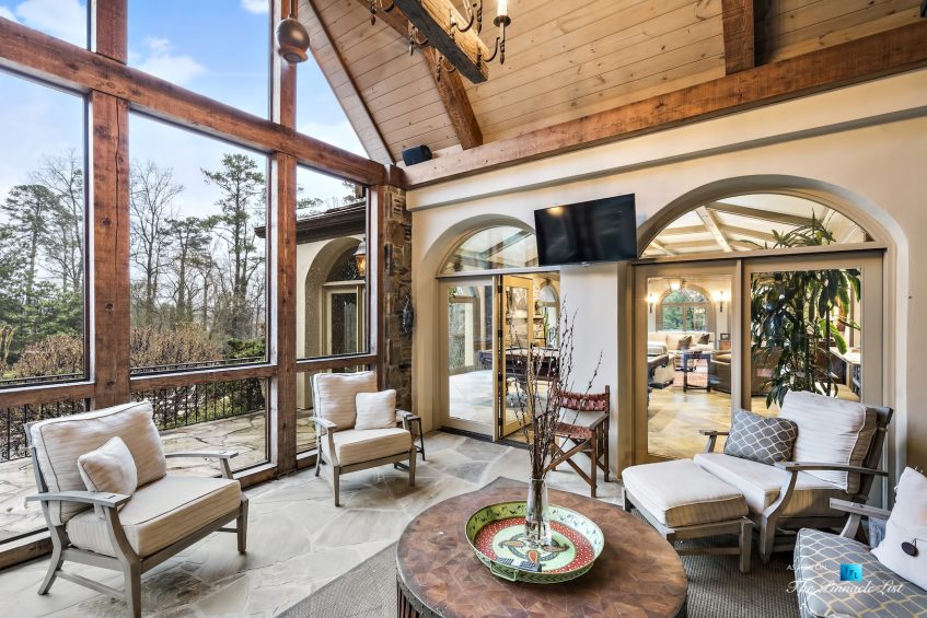 75 Finch Forest Trail, Atlanta, GA, USA - Sun Room - Luxury Real Estate - Sandy Springs Home