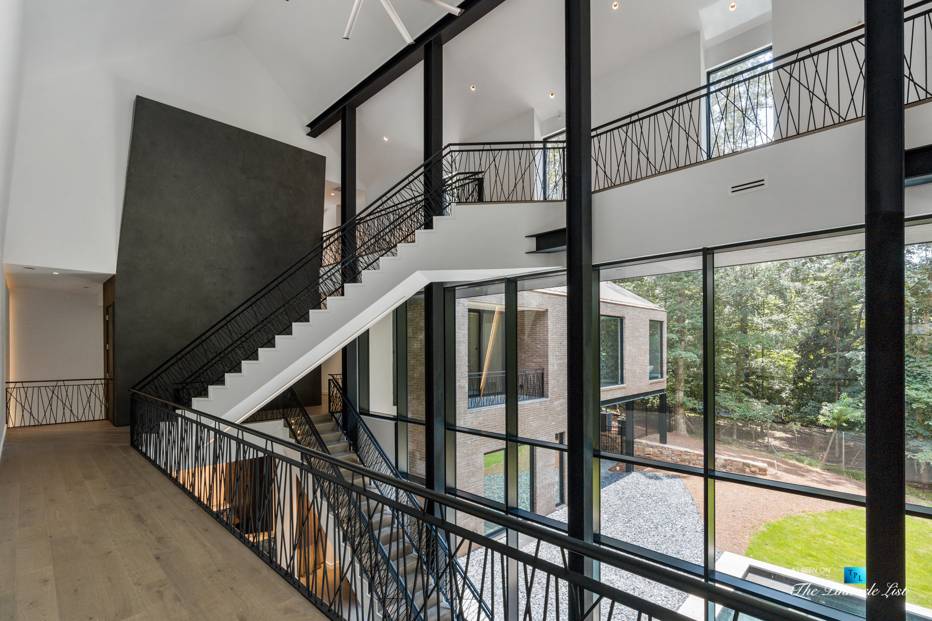 2716 Ridgewood Rd NW, Atlanta, GA, USA - Stairs - Luxury Real Estate - Modern Contemporary Buckhead Home