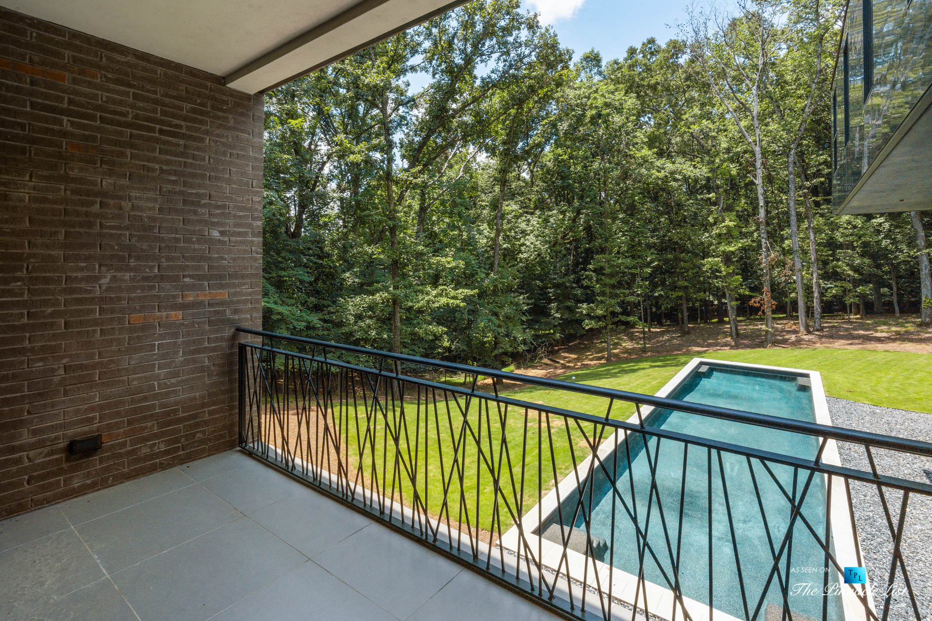 2716 Ridgewood Rd NW, Atlanta, GA, USA – Master Bedroom Covered Balcony – Luxury Real Estate – Modern Contemporary Buckhead Home