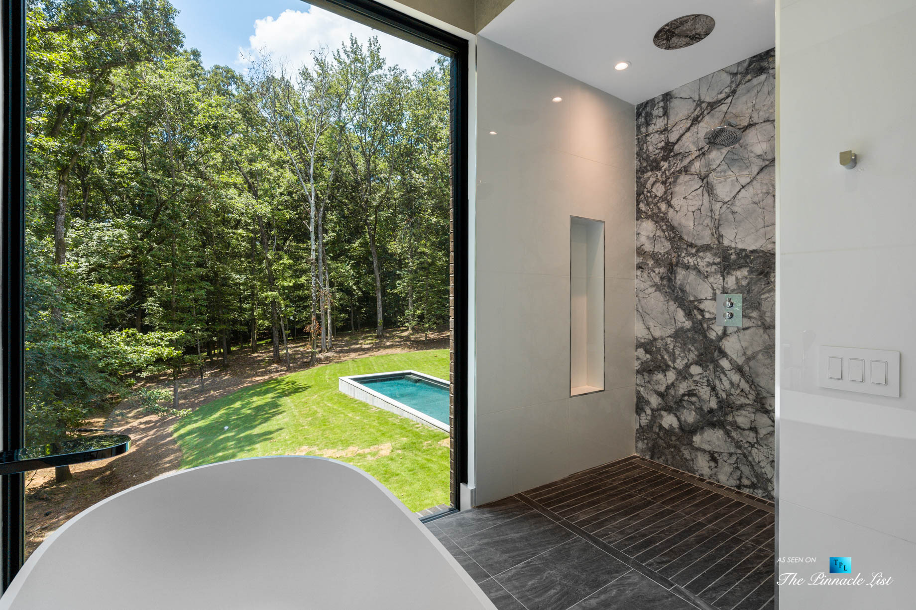 2716 Ridgewood Rd NW, Atlanta, GA, USA - Master Bathroom View - Luxury Real Estate - Modern Contemporary Buckhead Home