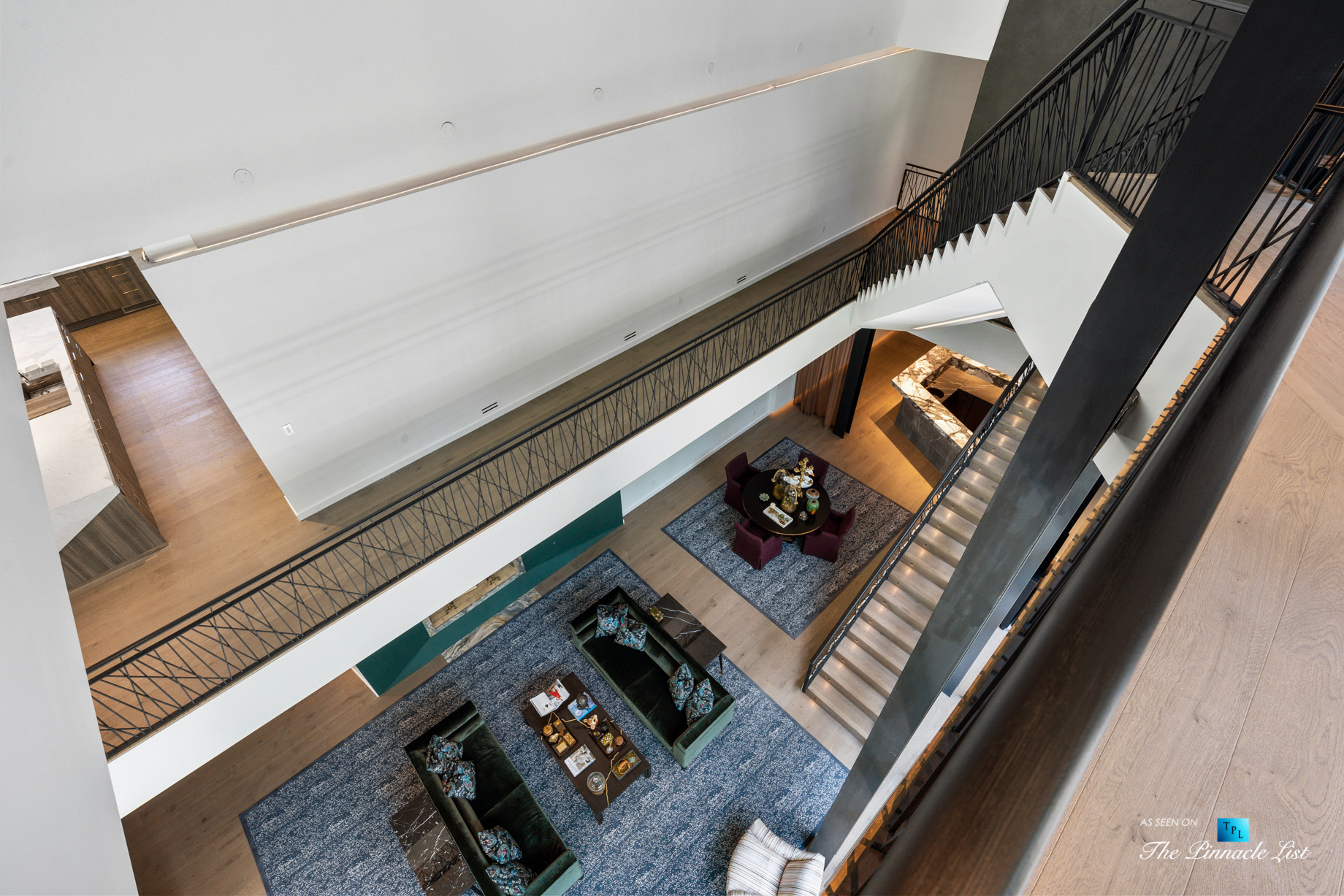 2716 Ridgewood Rd NW, Atlanta, GA, USA - Artistic Stairs - Luxury Real Estate - Modern Contemporary Buckhead Home