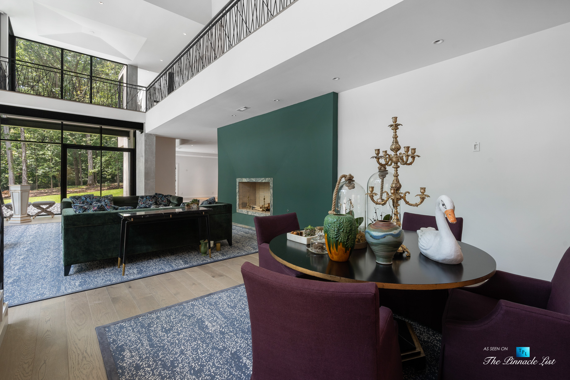 2716 Ridgewood Rd NW, Atlanta, GA, USA – Living Room – Luxury Real Estate – Modern Contemporary Buckhead Home