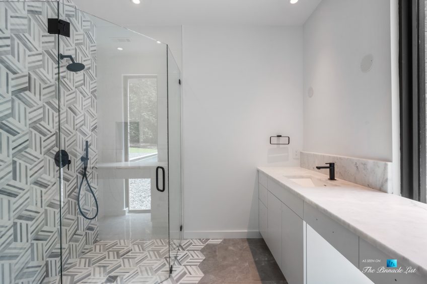 2716 Ridgewood Rd NW, Atlanta, GA, USA - Bathroom and Shower - Luxury Real Estate - Modern Contemporary Buckhead Home