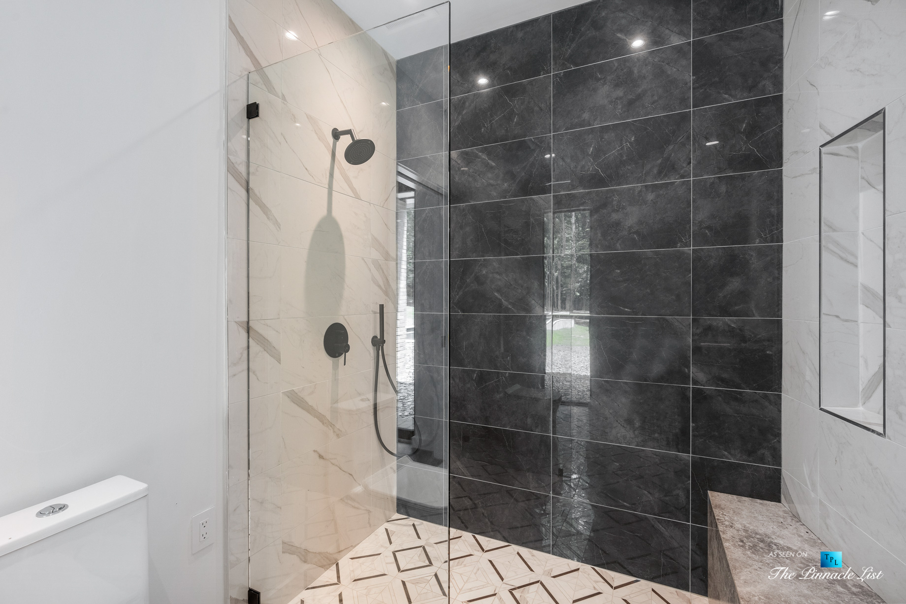 2716 Ridgewood Rd NW, Atlanta, GA, USA – Bathroom Shower – Luxury Real Estate – Modern Contemporary Buckhead Home