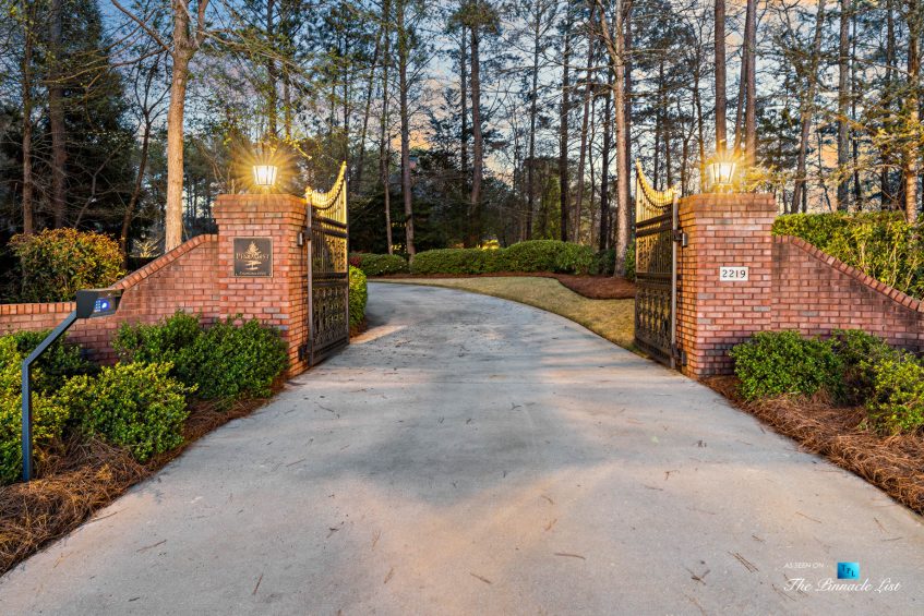 2219 Costley Mill Rd NE, Conyers, GA, USA - Front Gate - Luxury Real Estate - Equestrian Country Home