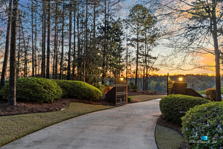 2219 Costley Mill Rd NE, Conyers, GA, USA - Front Gate - Luxury Real Estate - Equestrian Country Home
