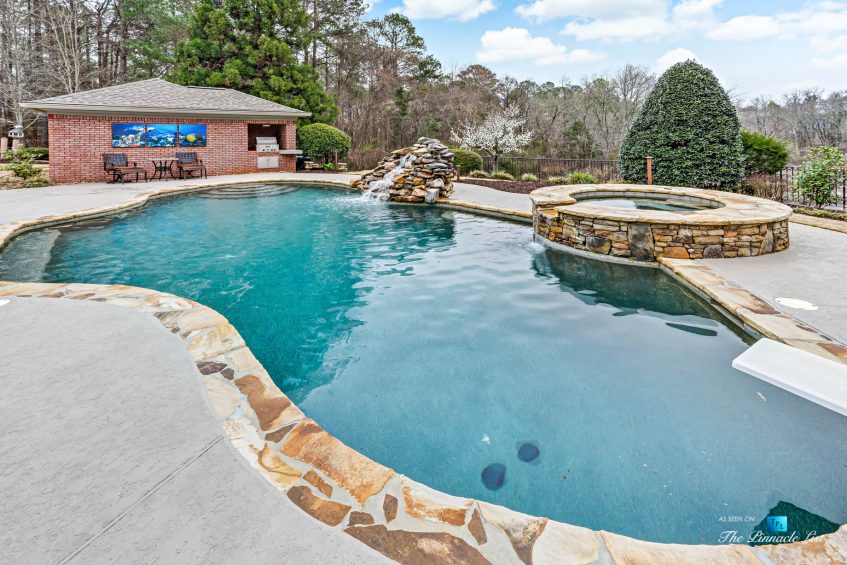 2219 Costley Mill Rd NE, Conyers, GA, USA - Backyard Pool - Luxury Real Estate - Equestrian Country Home