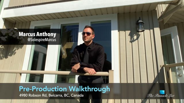Pre-Production Walkthrough - Marcus Anthony - 4980 Robson Rd, Belcarra, BC, Canada