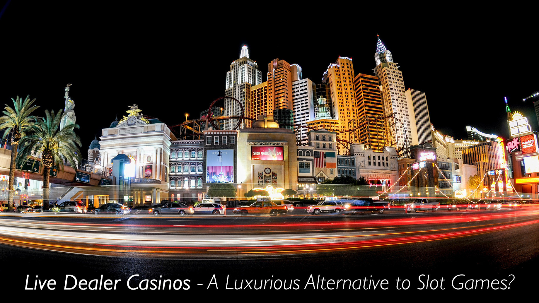 Live Dealer Casinos - A Luxurious Alternative to Slot Games?