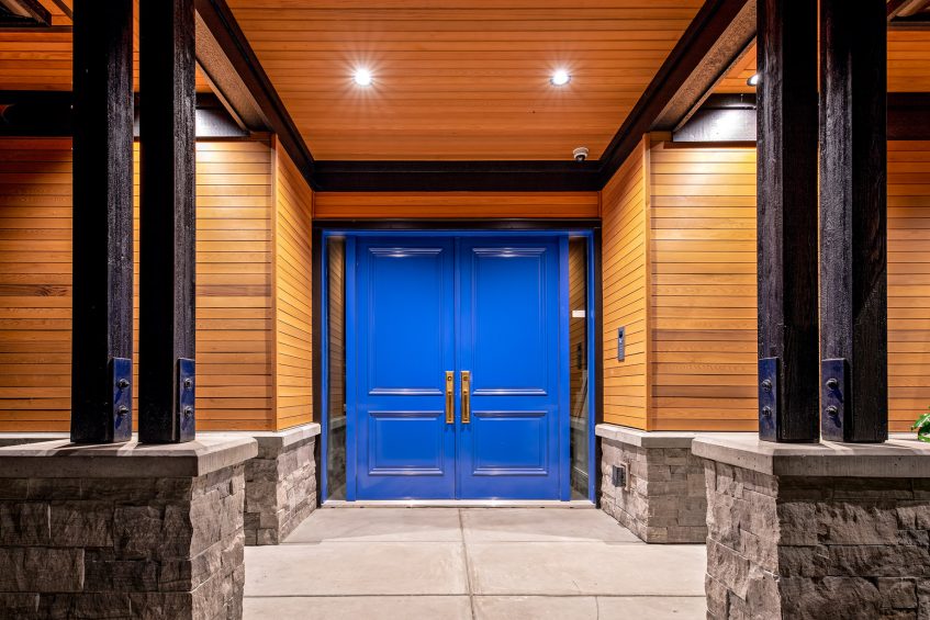 2121 Union Court, West Vancouver, BC, Canada - Front Door - Luxury Real Estate - West Coast Modern Home