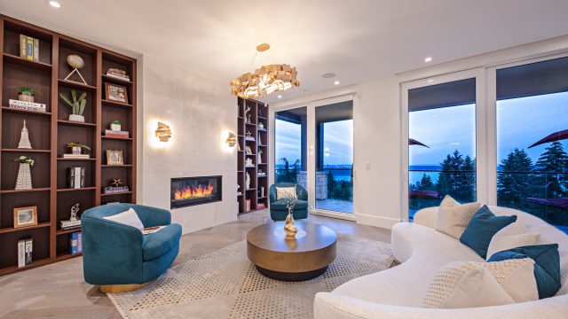 2111 Union Court, West Vancouver, BC, Canada - Living Room - Luxury Real Estate - West Coast Modern Home