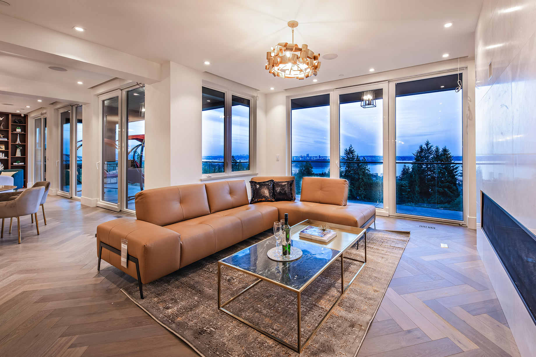 2111 Union Court, West Vancouver, BC, Canada - Living Room - Luxury Real Estate - West Coast Modern Home