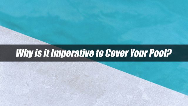 Why is it Imperative to Cover Your Pool?