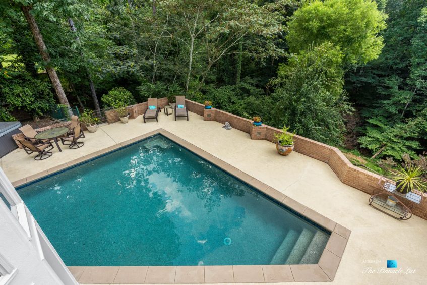 3906 Paces Ferry Rd NW, Atlanta, GA, USA - Backyard Pool Deck - Luxury Real Estate - Buckhead Home