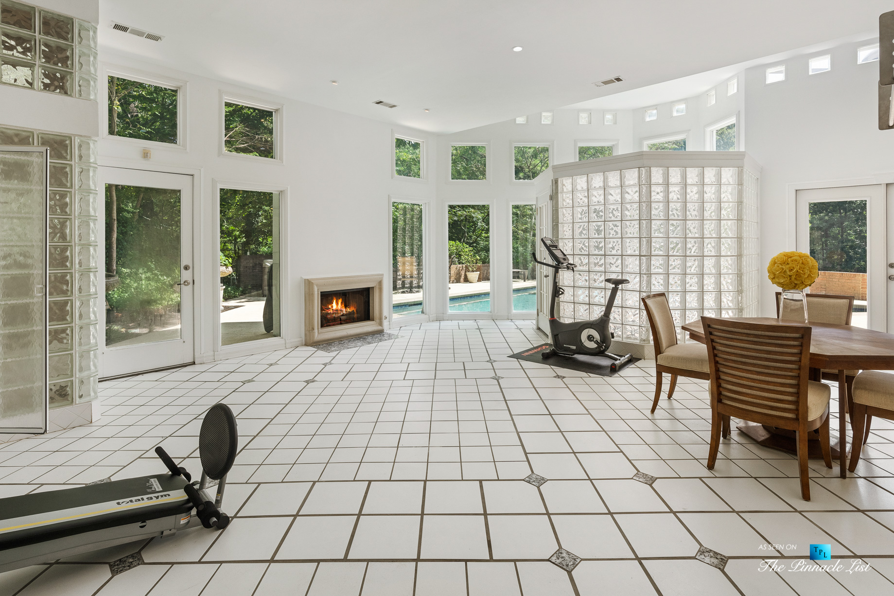 3906 Paces Ferry Rd NW, Atlanta, GA, USA - Basement Recreation Room - Luxury Real Estate - Buckhead Home