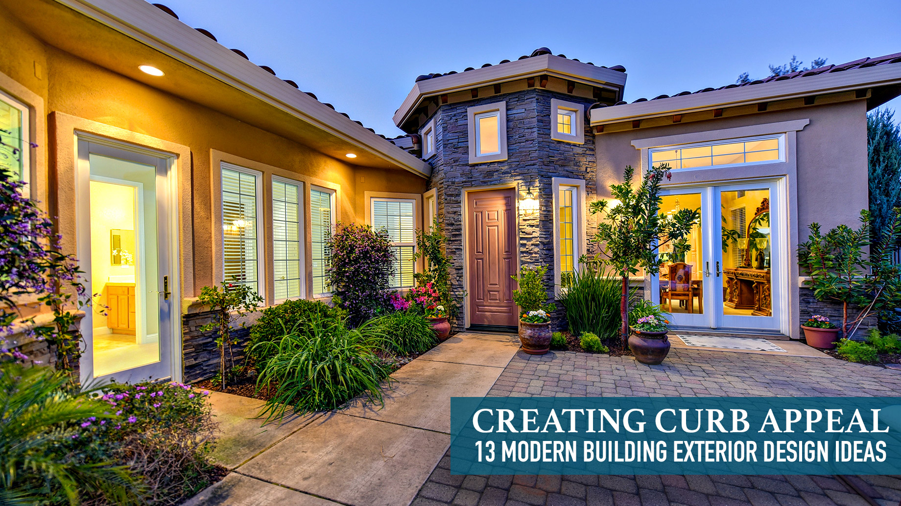 Creating Curb Appeal - 13 Modern Building Exterior Design Ideas