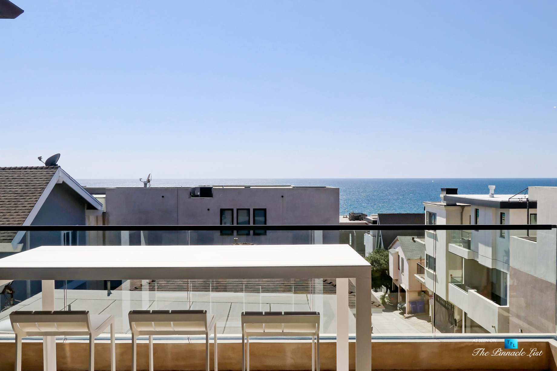 205 20th Street, Manhattan Beach, CA, USA - Back Deck - Luxury Real Estate - Ocean View Home