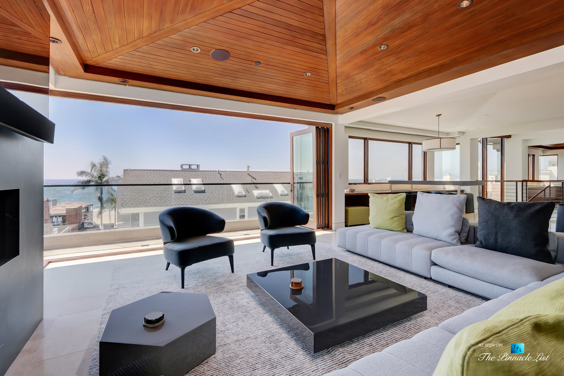 205 20th Street, Manhattan Beach, CA, USA – Living Room – Luxury Real Estate – Ocean View Home