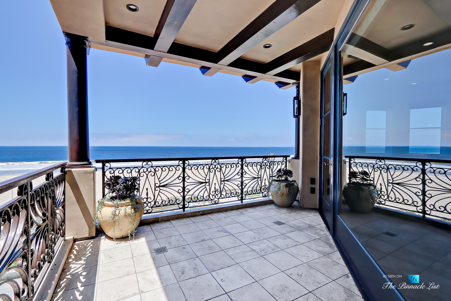Luxury Real Estate – 1920 The Strand, Manhattan Beach, CA, USA – Master Bedroom Deck Ocean View