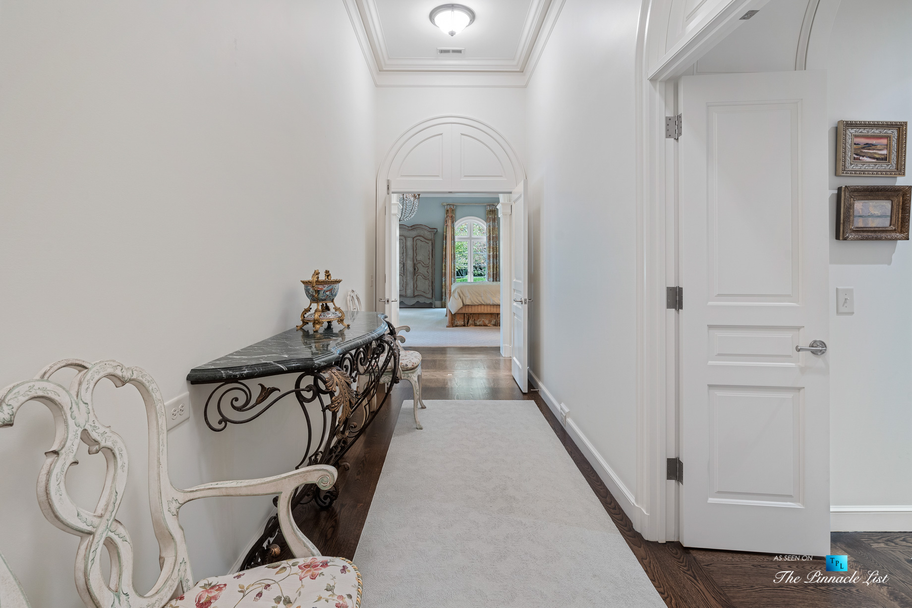 439 Blackland Rd NW, Atlanta, GA, USA – Hallway – Luxury Real Estate – Tuxedo Park Mediterranean Mansion Home