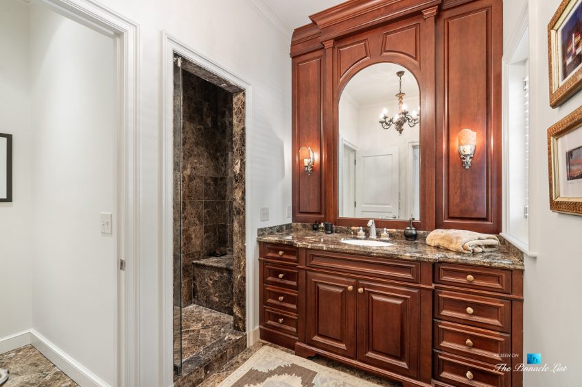 439 Blackland Rd NW, Atlanta, GA, USA - Bathroom with Shower - Luxury Real Estate - Tuxedo Park Mediterranean Mansion Home
