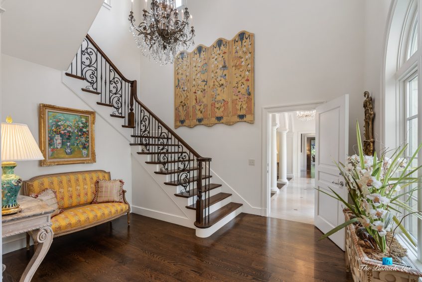439 Blackland Rd NW, Atlanta, GA, USA - Stairs - Luxury Real Estate - Tuxedo Park Mediterranean Mansion Home