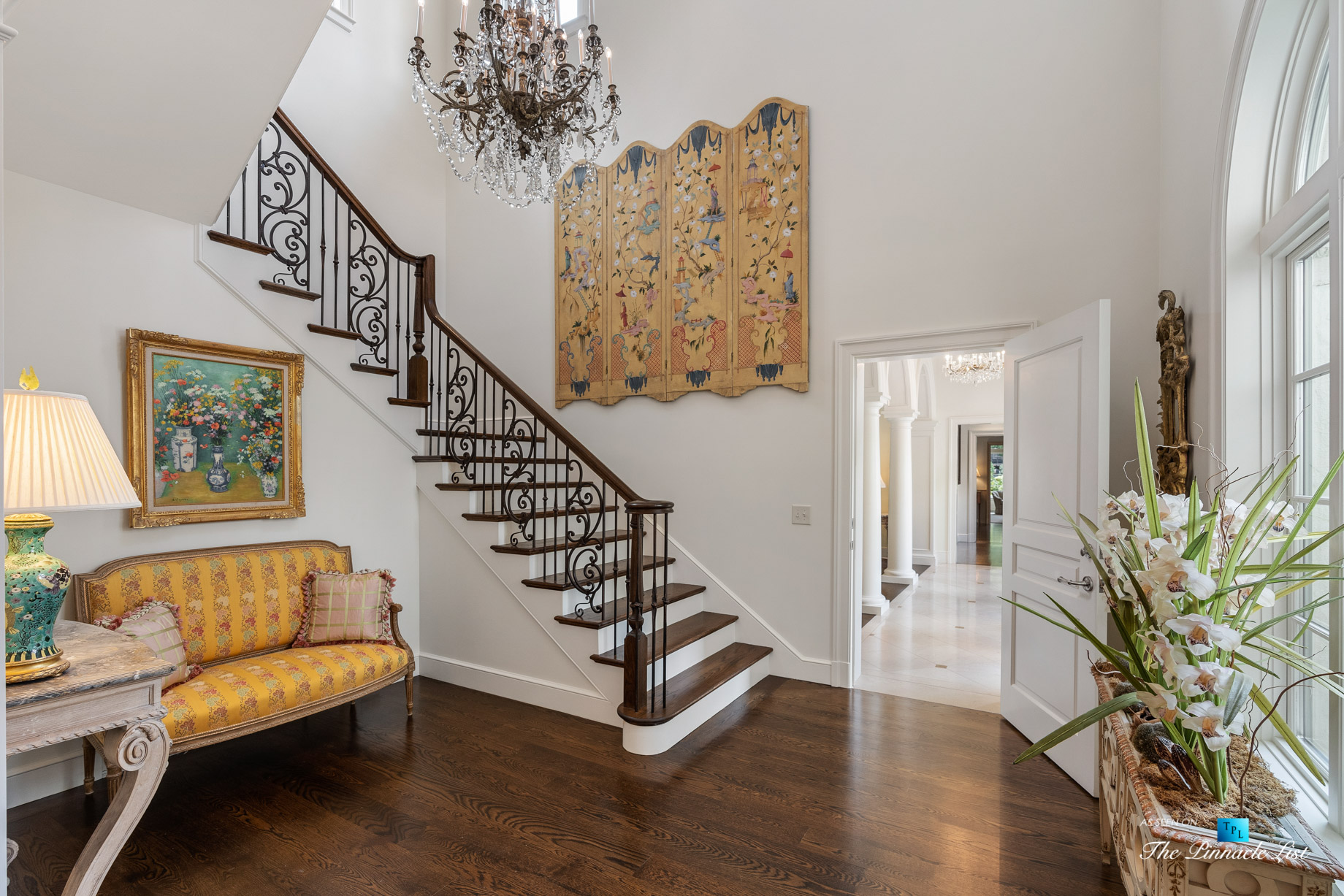 439 Blackland Rd NW, Atlanta, GA, USA – Stairs – Luxury Real Estate – Tuxedo Park Mediterranean Mansion Home