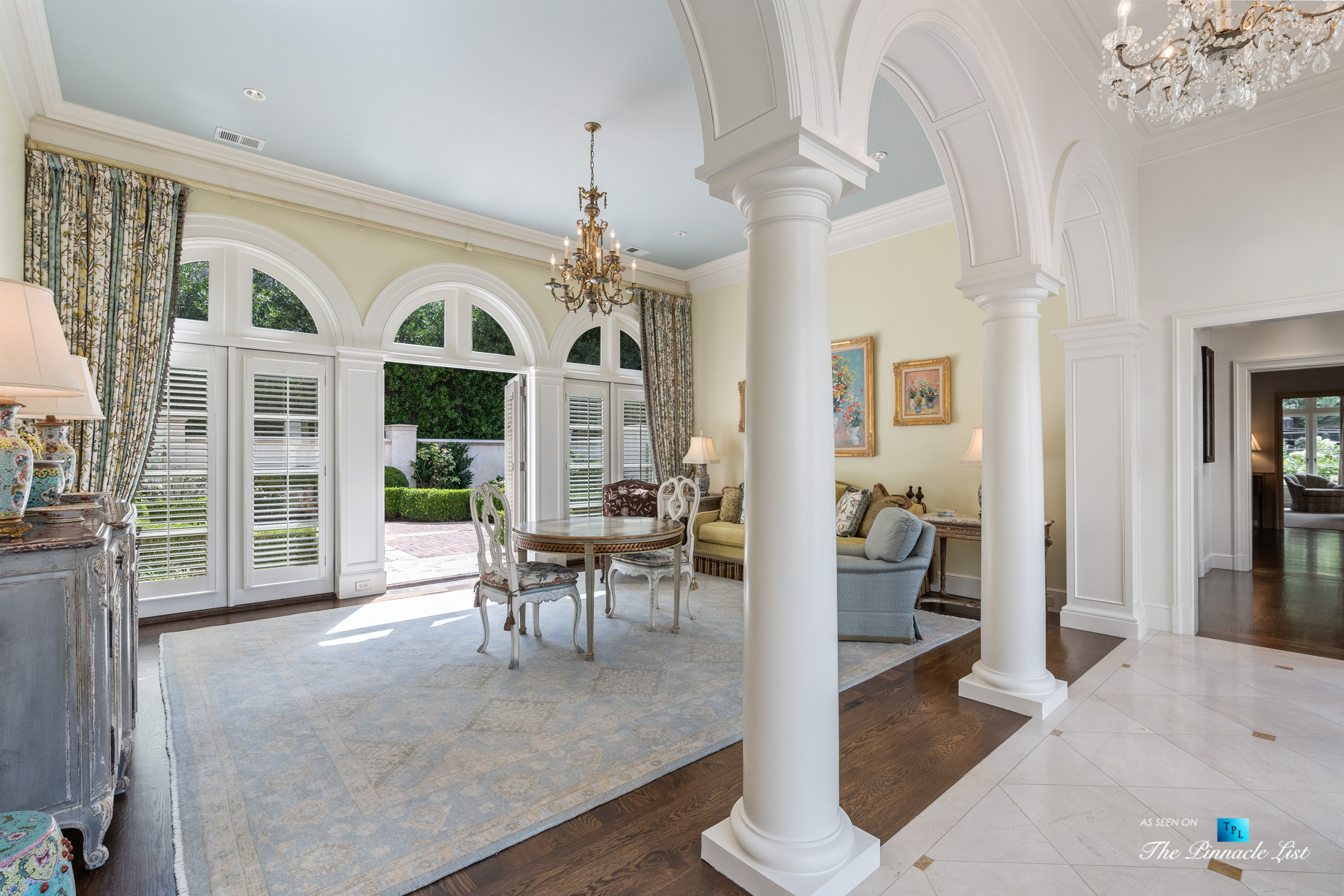 439 Blackland Rd NW, Atlanta, GA, USA - Sitting Room - Luxury Real Estate - Tuxedo Park Mediterranean Mansion Home