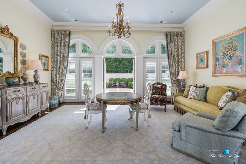 439 Blackland Rd NW, Atlanta, GA, USA - Sitting Room - Luxury Real Estate - Tuxedo Park Mediterranean Mansion Home