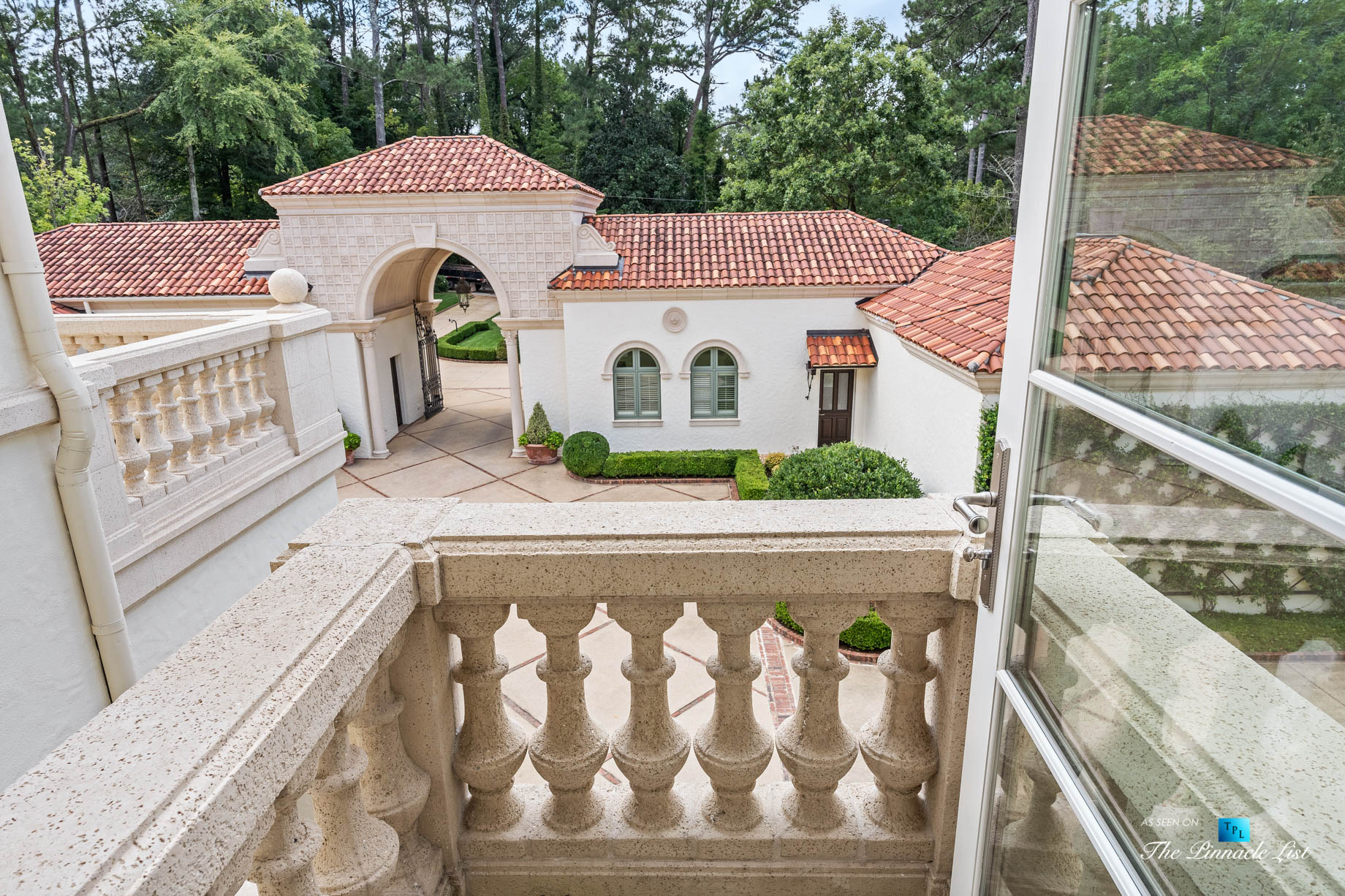 439 Blackland Rd NW, Atlanta, GA, USA - Private Balcony - Luxury Real Estate - Tuxedo Park Mediterranean Mansion Home