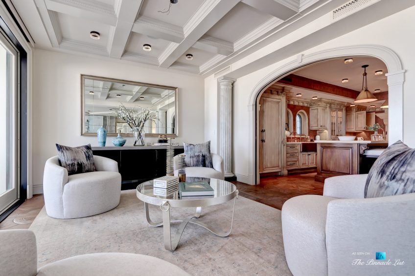 2806 The Strand, Hermosa Beach, CA, USA - Living Room Sitting Area - Luxury Real Estate - Oceanfront Home