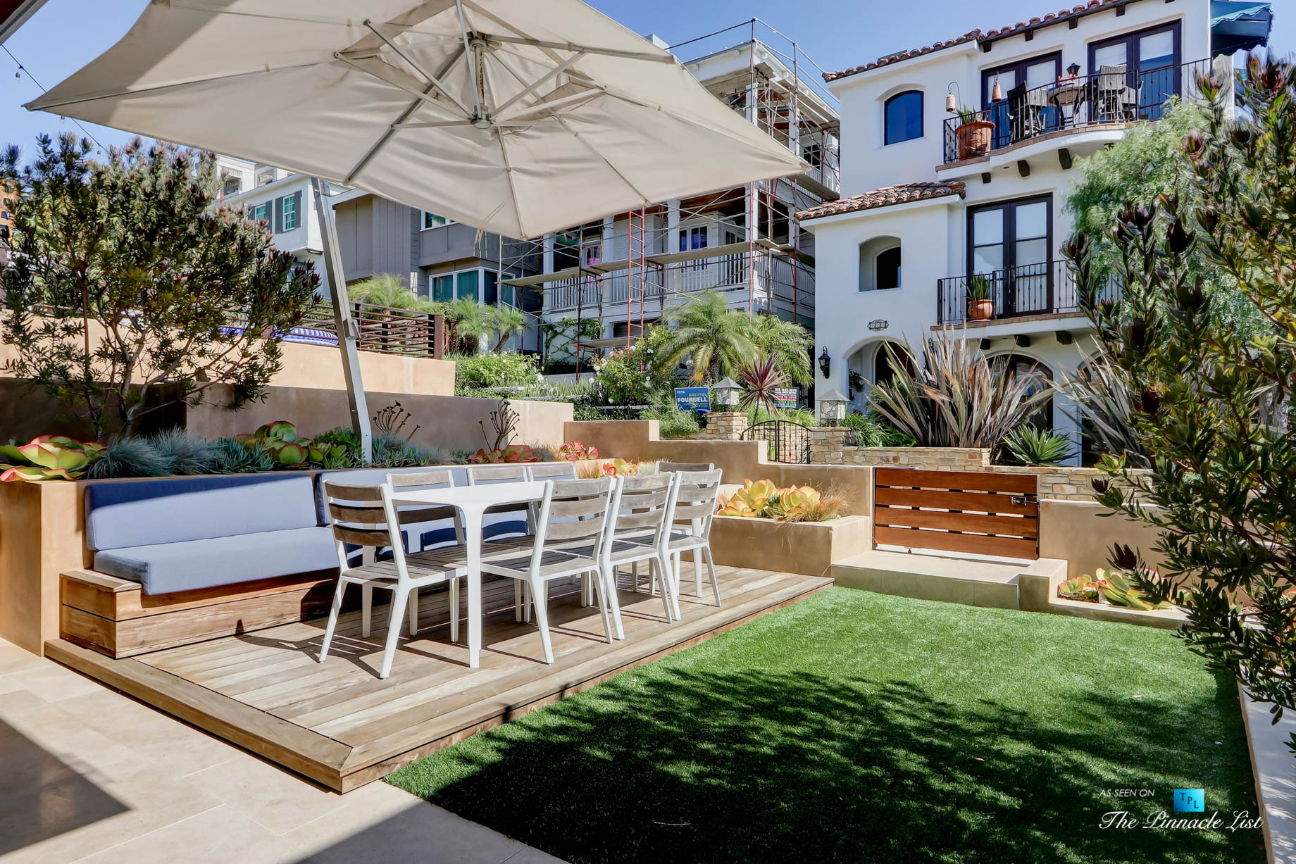 205 20th Street, Manhattan Beach, CA, USA – Patio and Yard – Luxury Real Estate – Ocean View Home