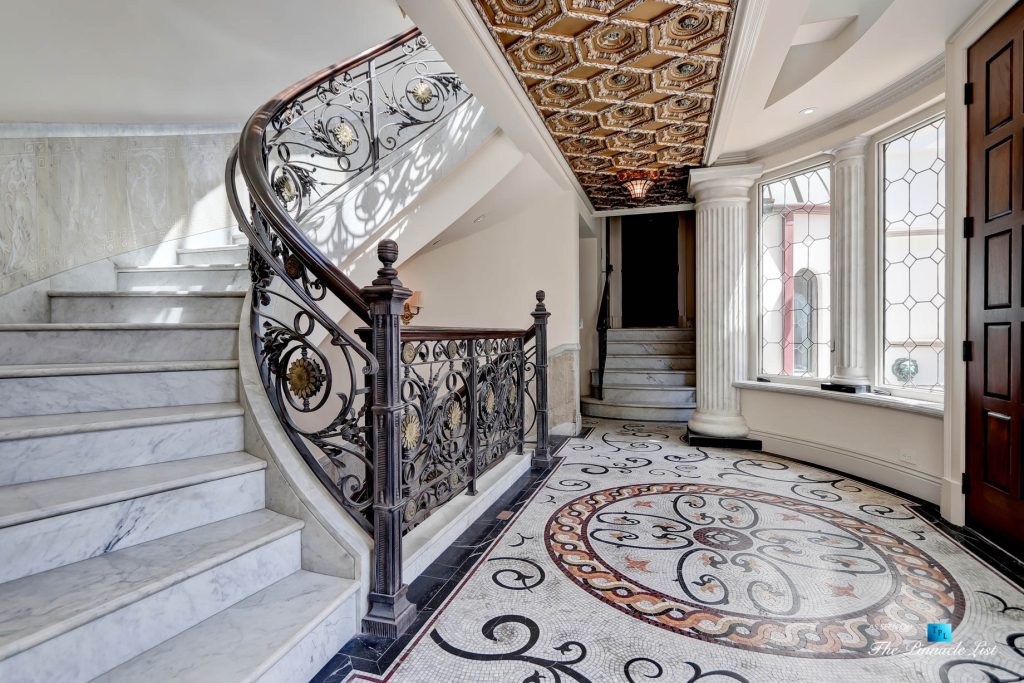 2806 The Strand, Hermosa Beach, CA, USA - Foyer and Stairs - Luxury Real Estate - Oceanfront Home