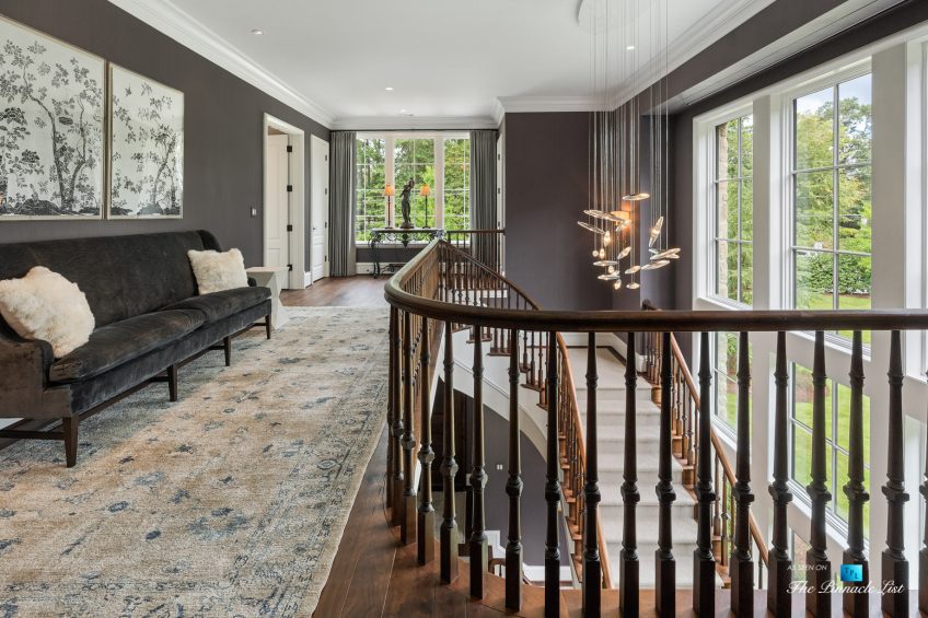 1150 W Garmon Rd, Atlanta, GA, USA - Top of Main Stairs - Luxury Real Estate - Buckhead Estate Home