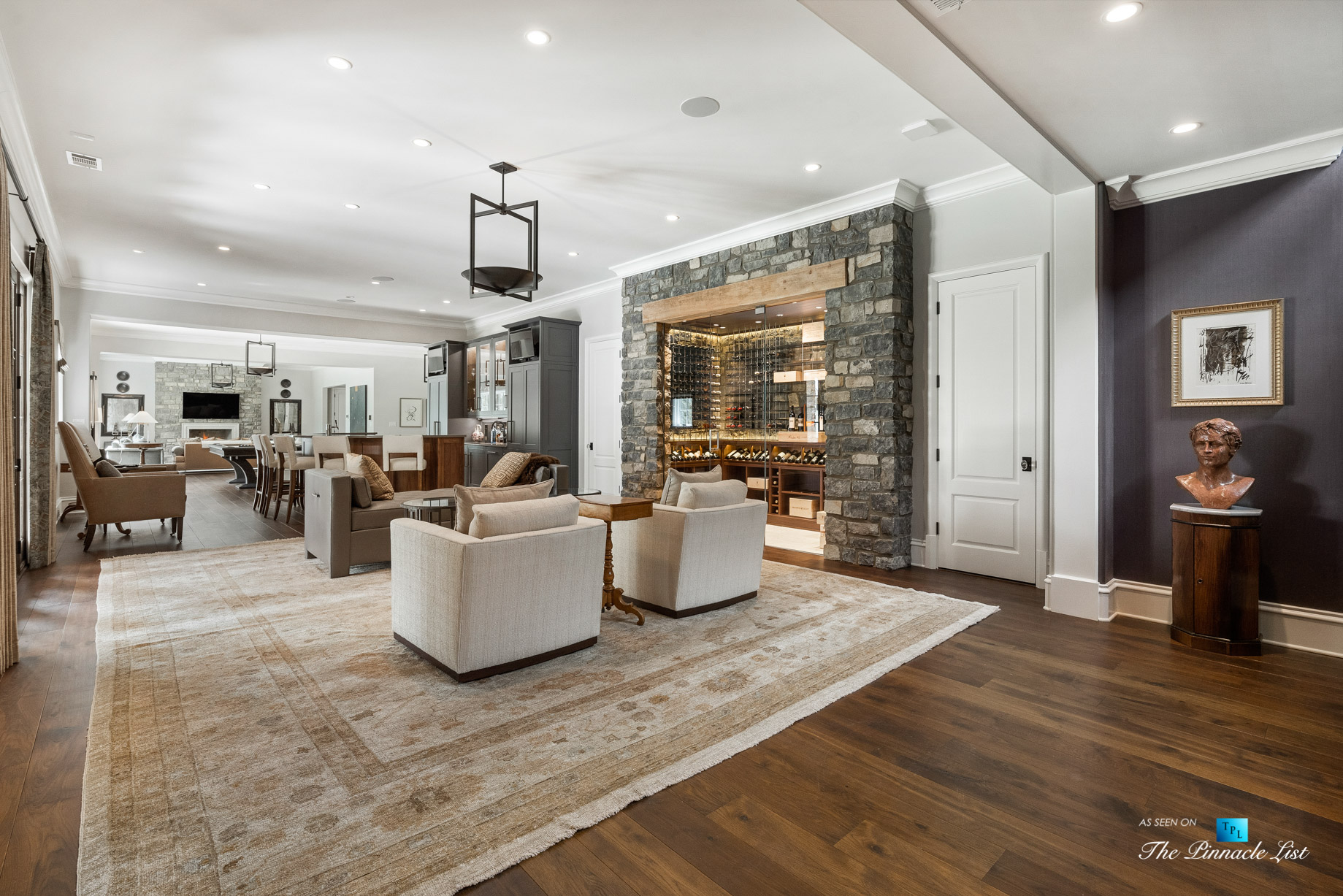 1150 W Garmon Rd, Atlanta, GA, USA – Luxurious Recreation Room – Luxury Real Estate – Buckhead Estate Home