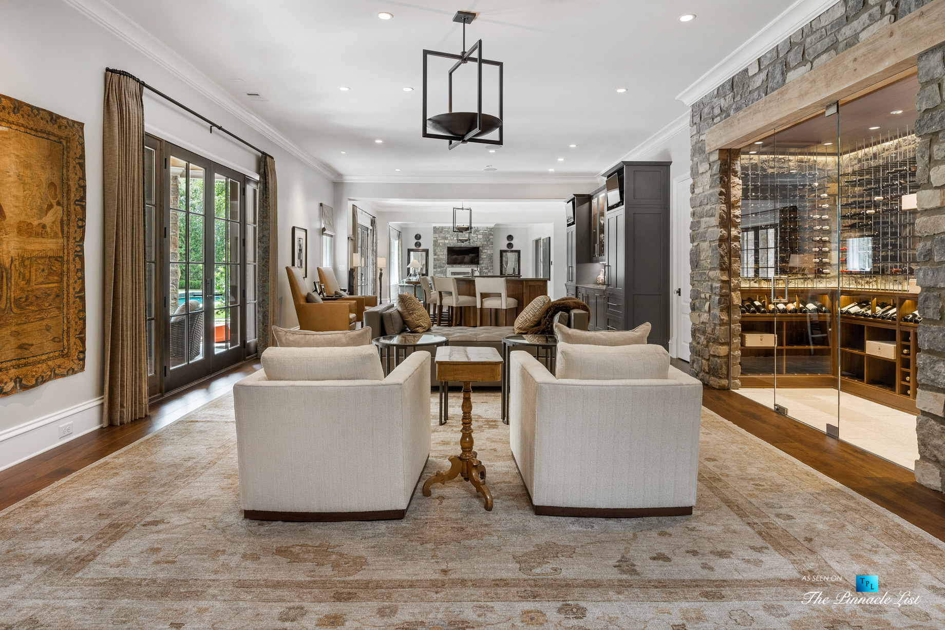 1150 W Garmon Rd, Atlanta, GA, USA – Luxurious Recreation Room – Luxury Real Estate – Buckhead Estate Home