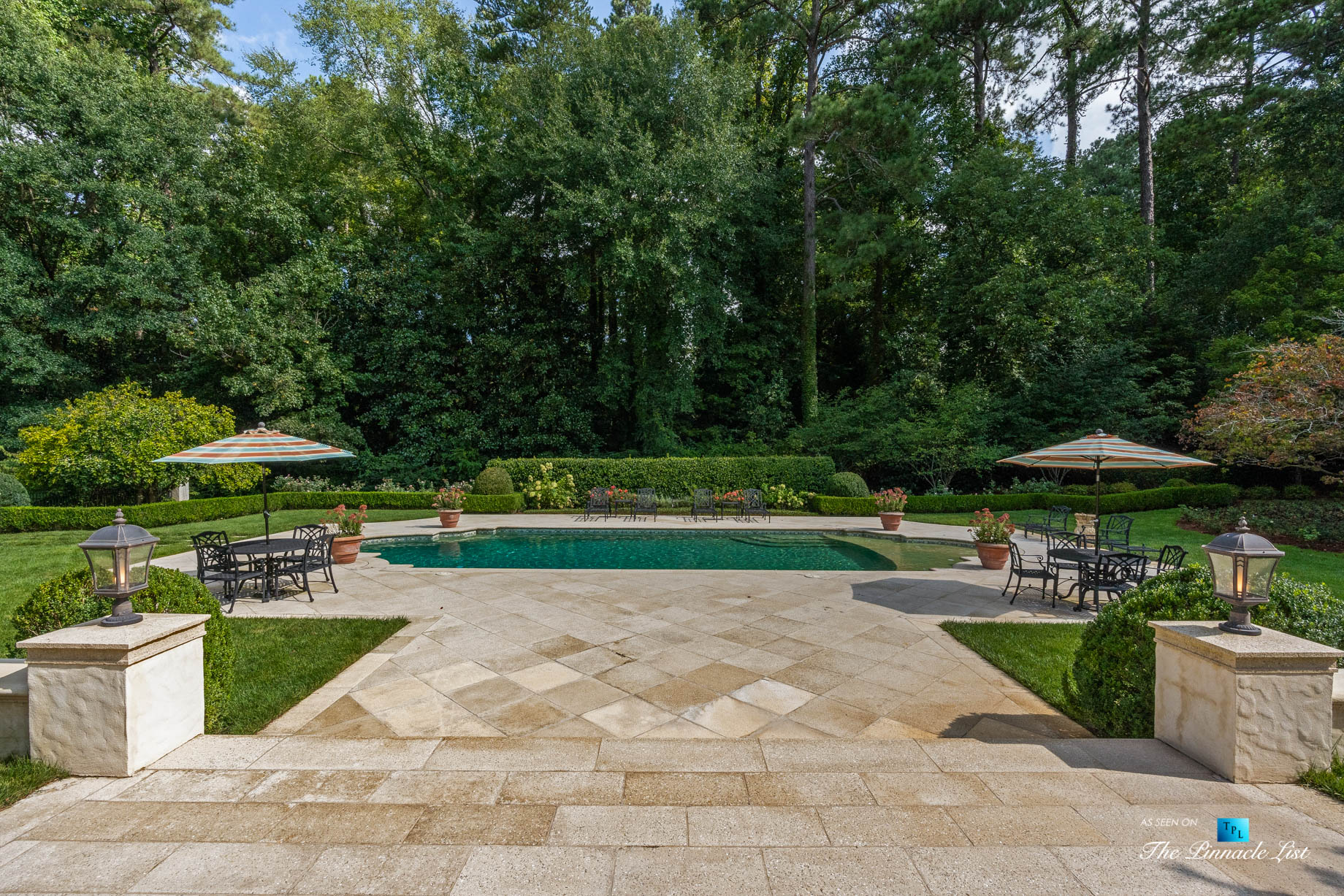 439 Blackland Rd NW, Atlanta, GA, USA – Luxurious Property Pool – Luxury Real Estate – Tuxedo Park Mediterranean Mansion Home