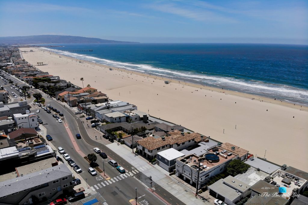 2806 The Strand, Hermosa Beach, CA, USA Drone Aerial Beach View