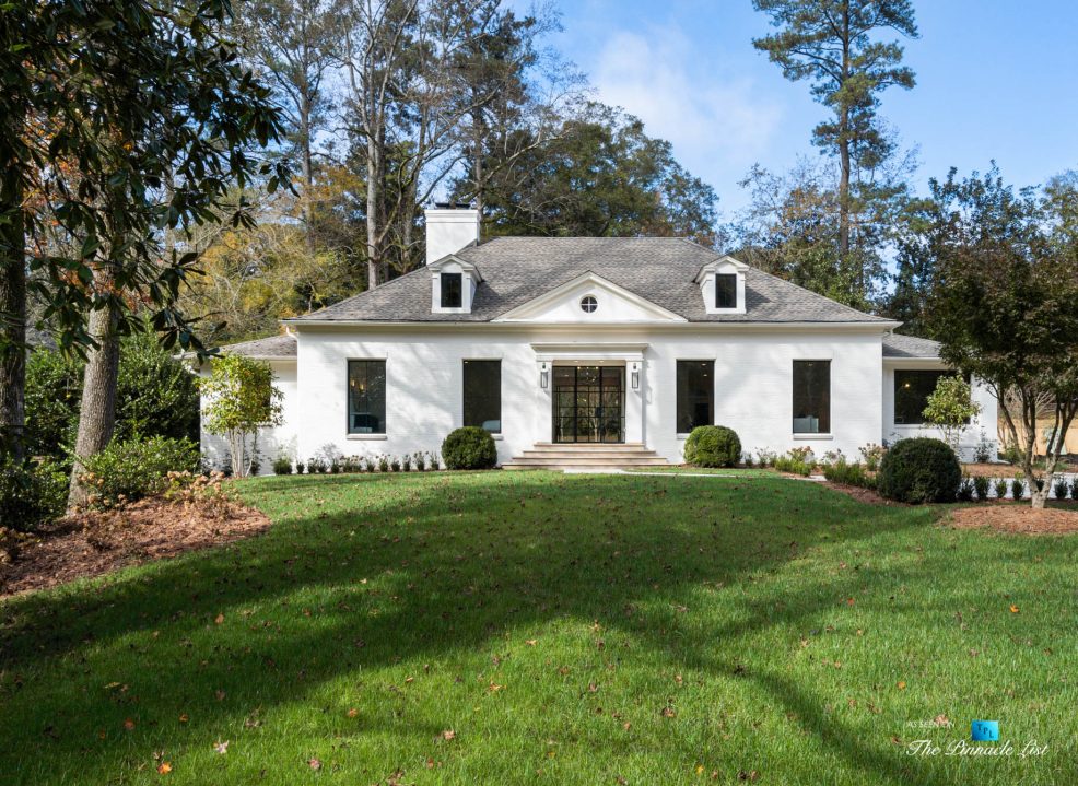 447 Valley Rd NW, Atlanta, GA, USA - Front Exterior - Luxury Real Estate - Tuxedo Park Home